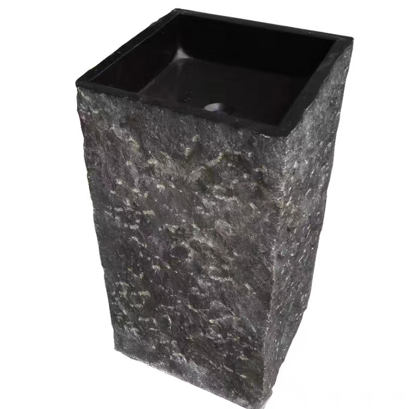 Granite pedestal sink